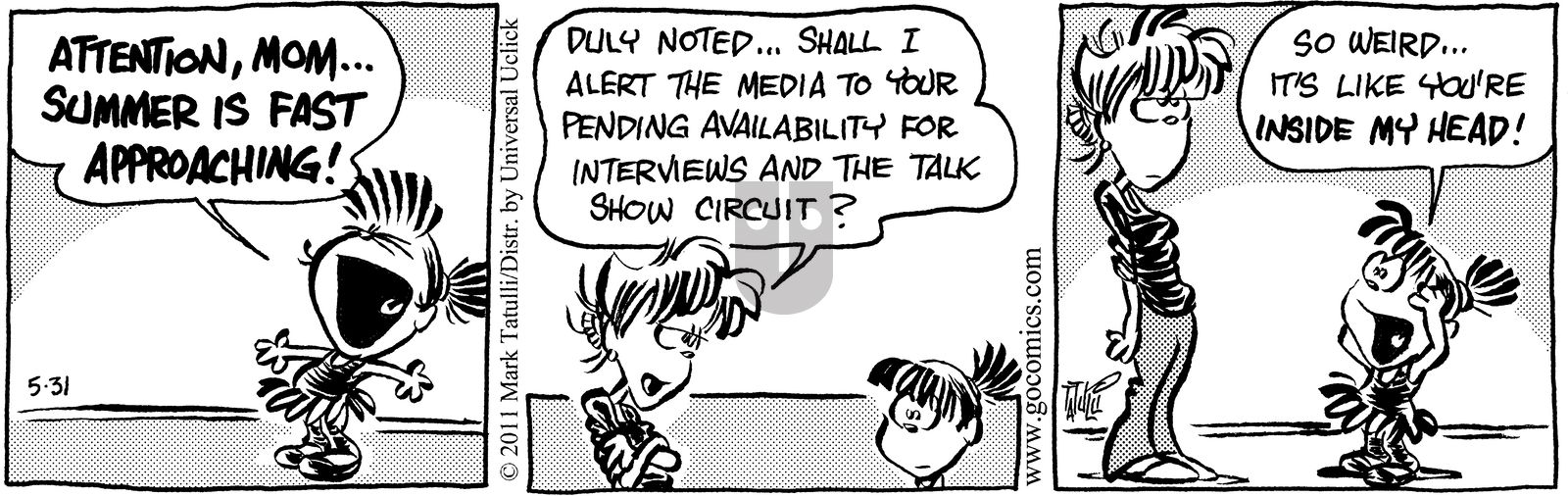 Heart of the City - Tuesday May 31, 2011 Comic Strip