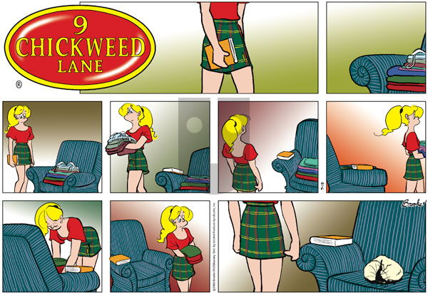 9 Chickweed Lane on Sunday July 13, 2003 Comic Strip