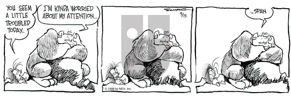 The Grizzwells on Tuesday September 15, 1998 Comic Strip