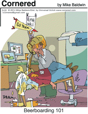 Cornered on Saturday May 31, 2014 Comic Strip