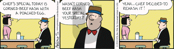 The Born Loser on Wednesday May 21, 2014 Comic Strip