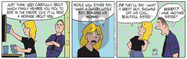 Luann on Thursday June 29, 2006 Comic Strip