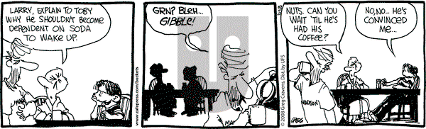 The Buckets on Wednesday March 12, 2008 Comic Strip
