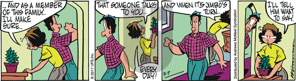 Rose is Rose on Thursday September 7, 2017 Comic Strip