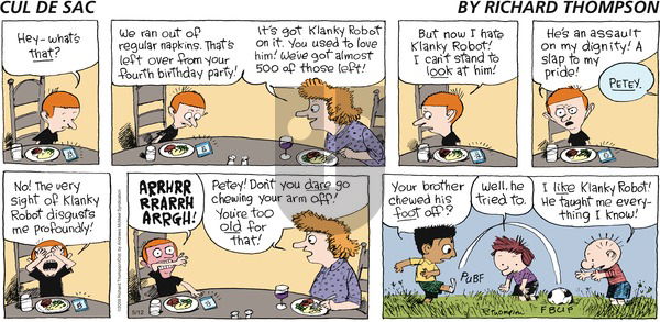 Cul de Sac on Sunday May 12, 2019 Comic Strip