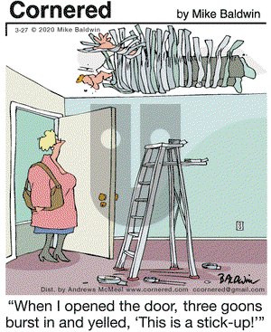 Cornered on Friday March 27, 2020 Comic Strip