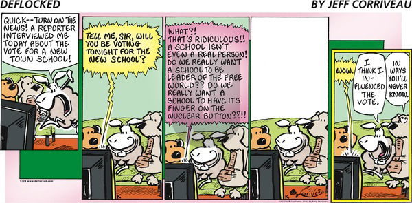 DeFlocked on Sunday September 24, 2017 Comic Strip