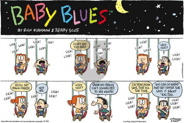 Baby Blues on Sunday September 24, 2017 Comic Strip
