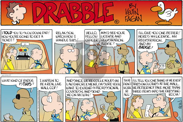 Drabble on Sunday December 2, 2007 Comic Strip