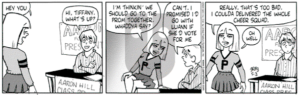 Luann on Monday May 3, 2004 Comic Strip