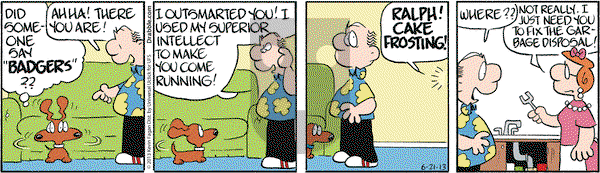 Drabble on Friday June 21, 2013 Comic Strip
