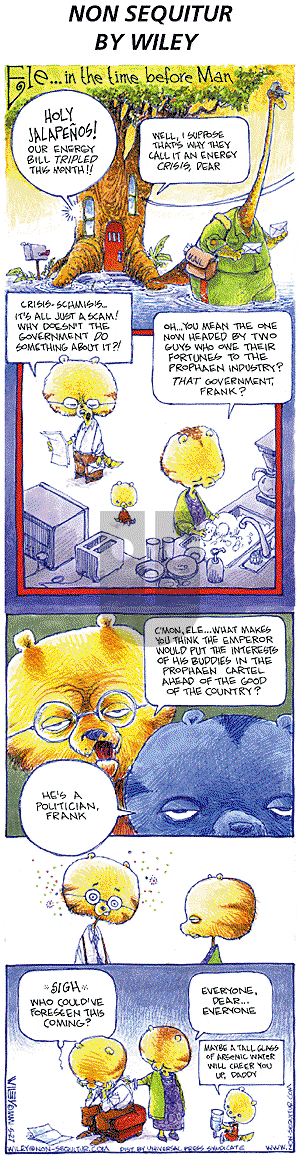 Non Sequitur on Sunday May 27, 2001 Comic Strip