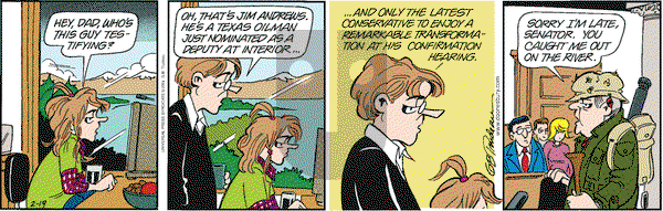 Doonesbury on Monday February 19, 2001 Comic Strip