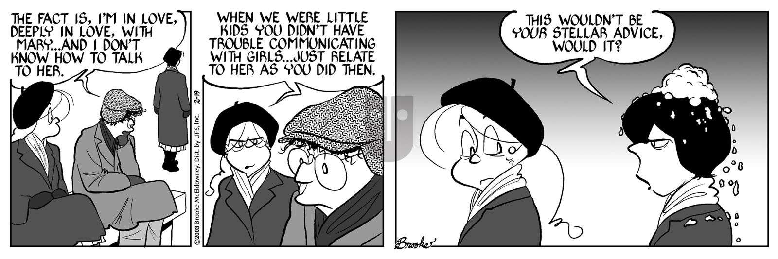 9 Chickweed Lane - Wednesday February 19, 2003 Comic Strip