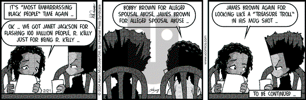 The Boondocks on Saturday September 24, 2011 Comic Strip