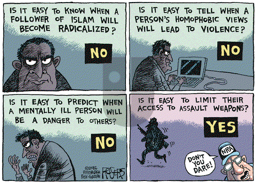 Rob Rogers on Tuesday June 14, 2016 Comic Strip