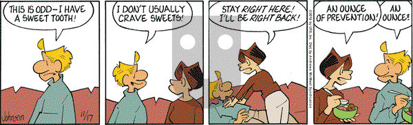 Arlo and Janis on Saturday November 17, 2018 Comic Strip