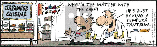 Frank and Ernest on Friday April 3, 2009 Comic Strip