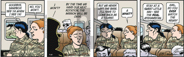 Doonesbury on Saturday July 20, 2013 Comic Strip