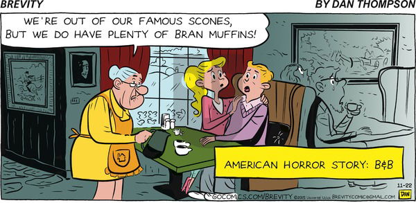Brevity on Sunday November 22, 2015 Comic Strip
