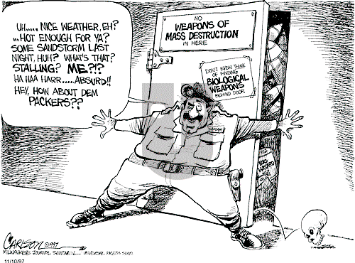 Stuart Carlson on Monday November 10, 1997 Comic Strip