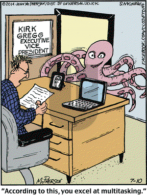 Close to Home on Thursday July 10, 2014 Comic Strip