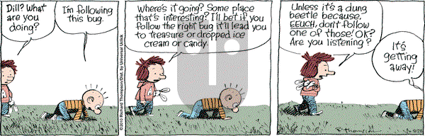 Cul de Sac on Monday September 28, 2015 Comic Strip