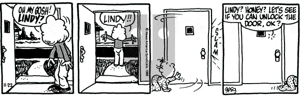 Luann on Saturday November 22, 1986 Comic Strip