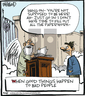 Reality Check on Friday May 20, 2016 Comic Strip