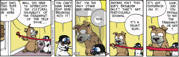 Get Fuzzy on Tuesday April 19, 2011 Comic Strip