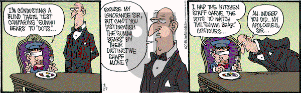 Monty on Tuesday March 27, 2018 Comic Strip