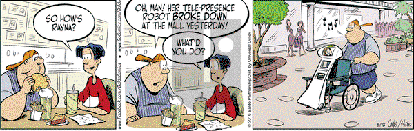 Baldo on Thursday May 12, 2016 Comic Strip