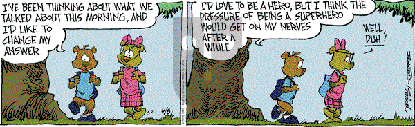 The Grizzwells on Wednesday June 3, 2015 Comic Strip