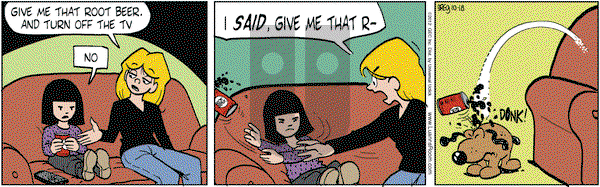 Luann on Thursday October 18, 2012 Comic Strip