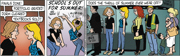 Luann on Monday June 20, 2016 Comic Strip
