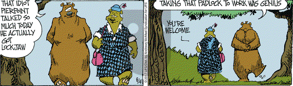 The Grizzwells on Monday August 14, 2017 Comic Strip