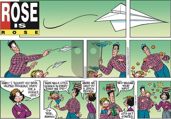 Rose is Rose on Sunday March 29, 2020 Comic Strip