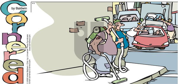 Cornered on Sunday August 13, 2000 Comic Strip