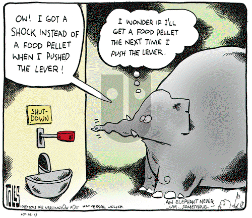 Tom Toles on Friday October 18, 2013 Comic Strip