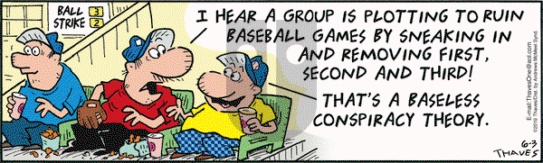 Frank and Ernest on Monday June 3, 2019 Comic Strip