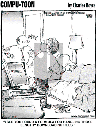 Compu-toon on Wednesday June 10, 2009 Comic Strip