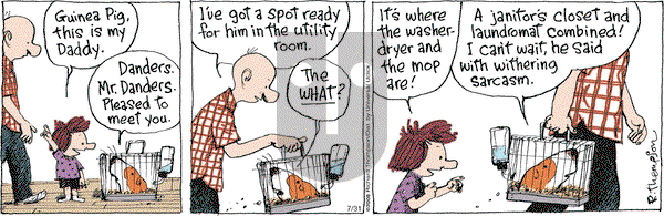 Cul de Sac on Wednesday July 31, 2013 Comic Strip