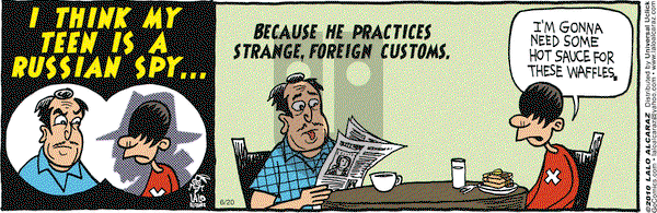 La Cucaracha on Friday June 20, 2014 Comic Strip