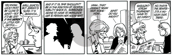 Doonesbury on Tuesday June 10, 1997 Comic Strip