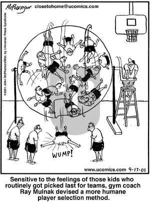 Close to Home on Monday September 17, 2001 Comic Strip