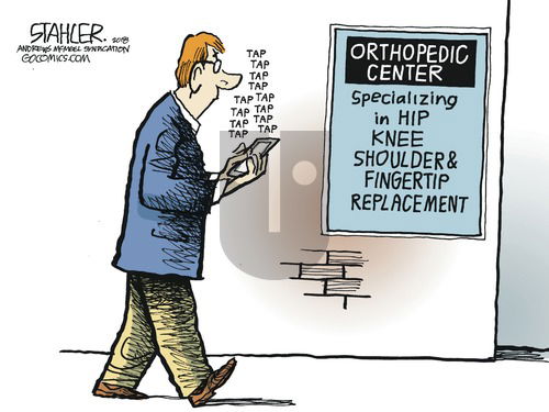 Jeff Stahler on Sunday April 15, 2018 Comic Strip