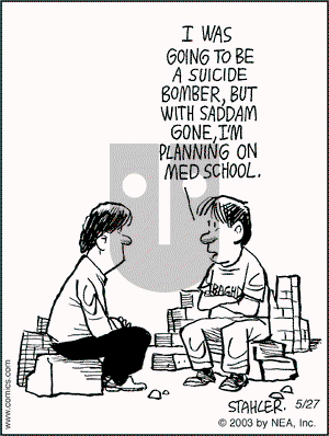 Moderately Confused on Tuesday May 27, 2003 Comic Strip