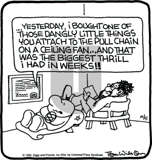 Ziggy on Thursday October 5, 1995 Comic Strip