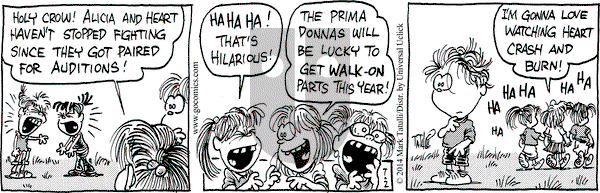 Heart of the City on Wednesday July 2, 2014 Comic Strip