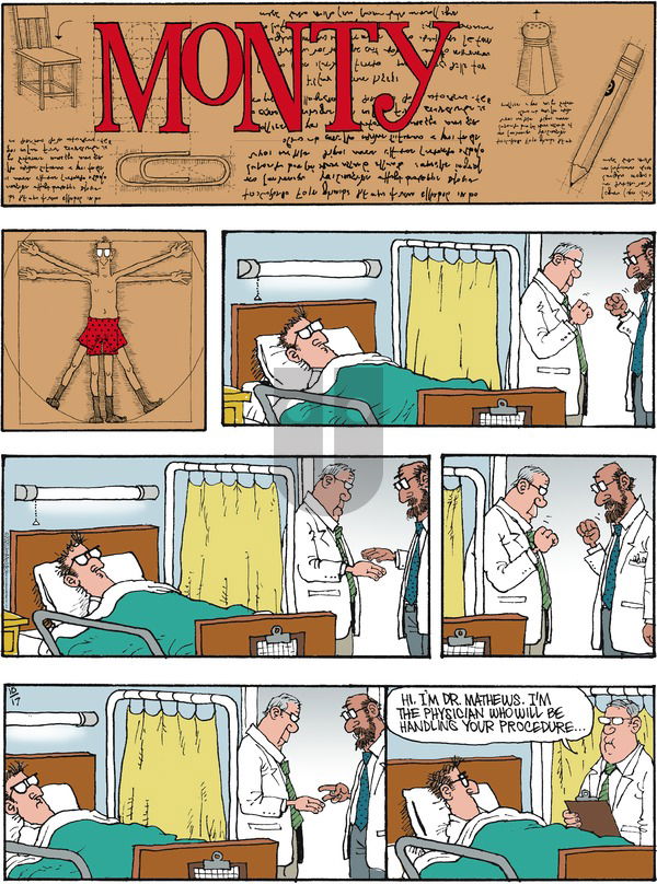 Monty on Sunday October 17, 2021 Comic Strip